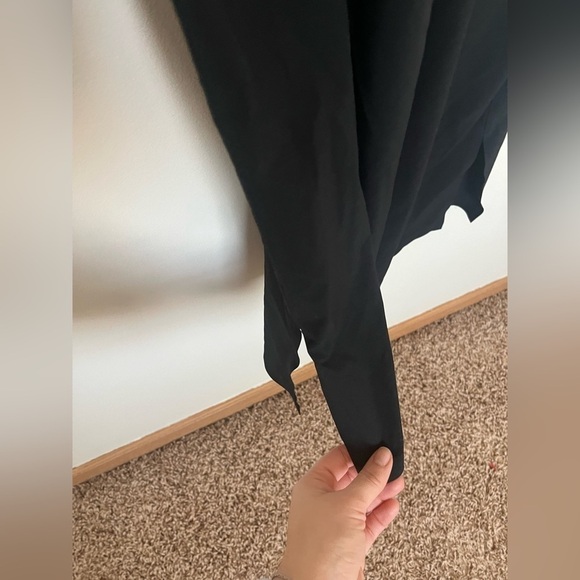 Athleta Urbanite black dress midi button down - Picture 6 of 11